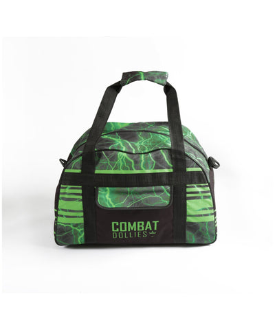 Combat Dollies Green Lightning Sports Bag