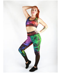 Combat Dollies Fracture Sports Bra