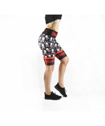 Combat Dollies Skull & Crossbones Cycle Shorts