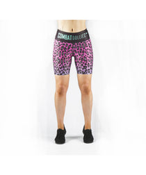 Combat Dollies Fuchsia Fall Midi Shorts