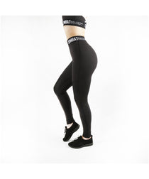 Combat Dollies Black Super High Waist Mesh Leggings