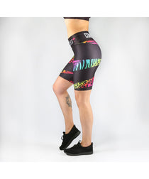 Combat Dollies Multi-Print Midi Shorts
