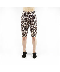 Combat Dollies Leopard Print Cycle Shorts