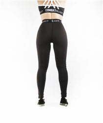 Combat Dollies Black Super High Waist Mesh Leggings