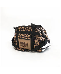 Combat Dollies Leopard Print Sports Bag