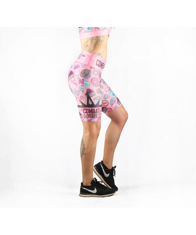 Combat Dollies Cheat Day Midi Shorts
