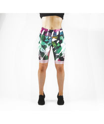 Combat Dollies Botanic Long Gym Shorts