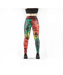 Combat Dollies Fracture Fitness Leggings