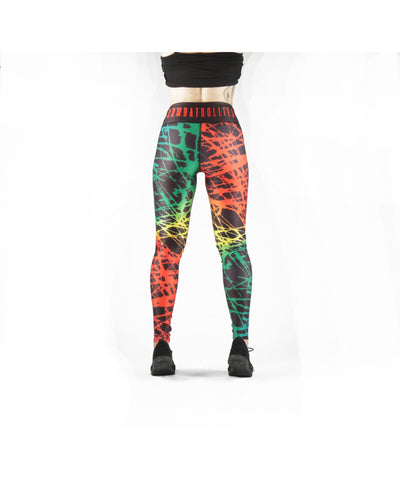 Combat Dollies Fracture Fitness Leggings
