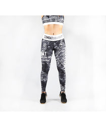 Combat Dollies Wild Smoke Fitness Leggings