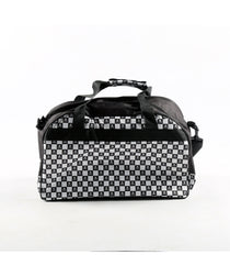 Combat Dollies Chequered Skull Sports Bag