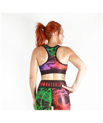 Combat Dollies Fracture Sports Bra