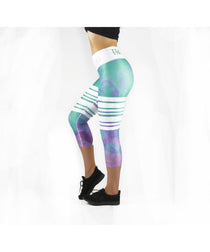 Combat Dollies Smoking Candy Capri Leggings
