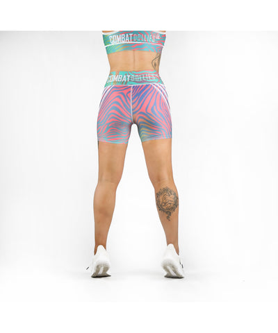 Combat Dollies Holographics Fitness Shorts