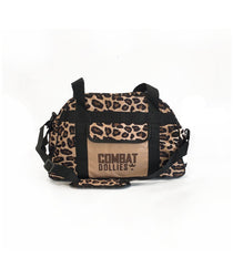 Combat Dollies Leopard Print Sports Bag