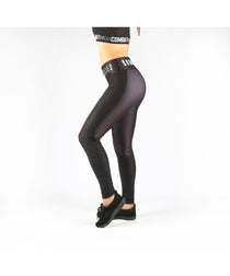 Combat Dollies Black Mesh Insert Fitness Leggings