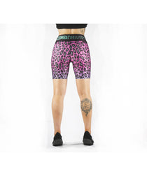 Combat Dollies Fuchsia Fall Midi Shorts