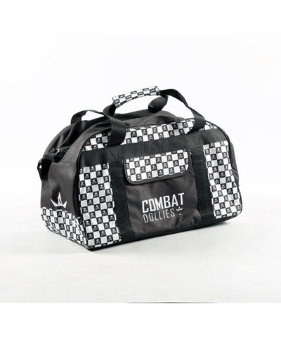 Combat Dollies Chequered Skull Sports Bag