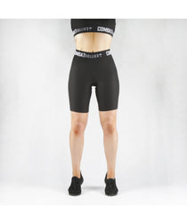 Combat Dollies Black Blok Long Gym Shorts