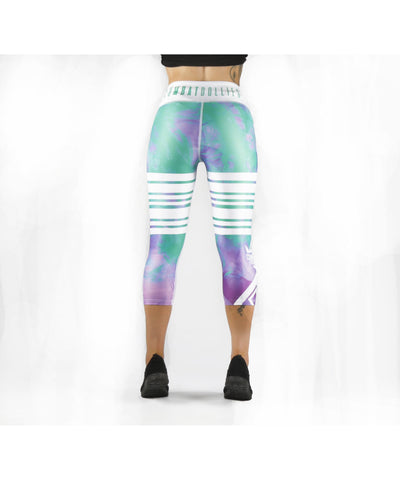 Combat Dollies Smoking Candy Capri Leggings