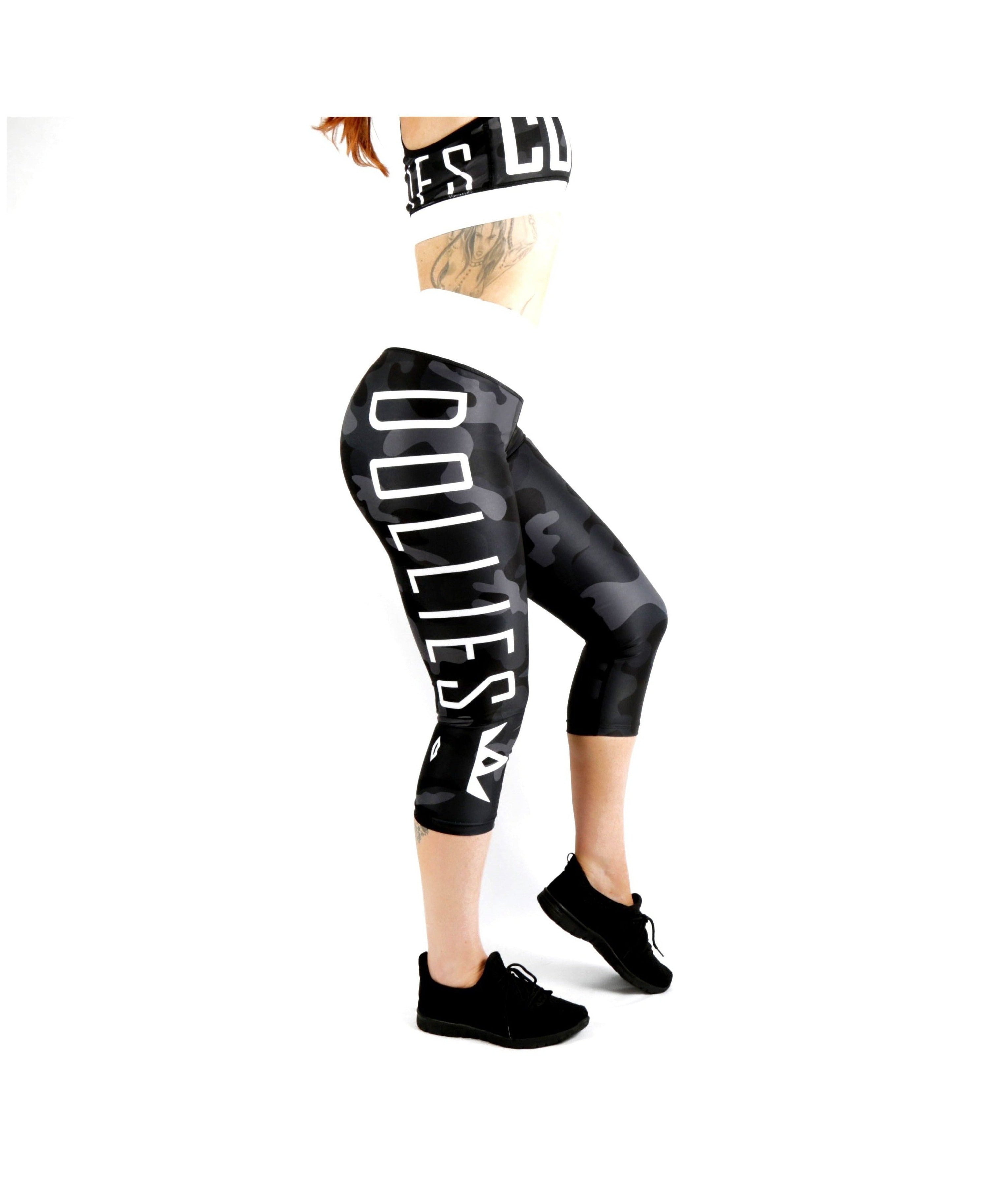 Camo workout capri leggings sales