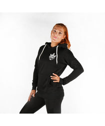 Combat Dollies Black Hoodie