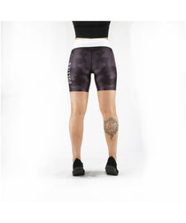 Combat Dollies Black Camo Gym Shorts
