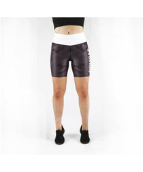 Combat Dollies Black Camo Gym Shorts