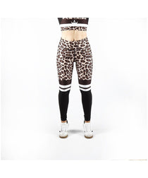 Combat Dollies Leopard Print Fitness Leggings