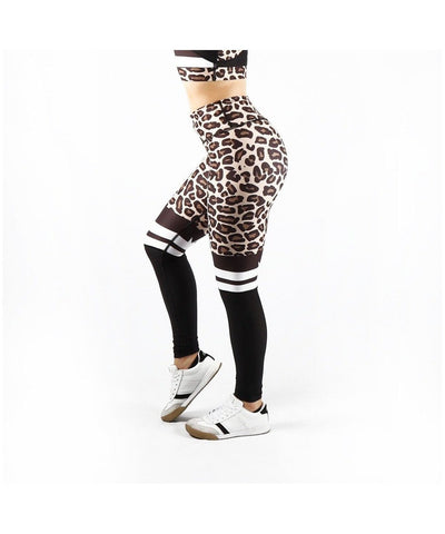 Combat Dollies Leopard Print Fitness Leggings