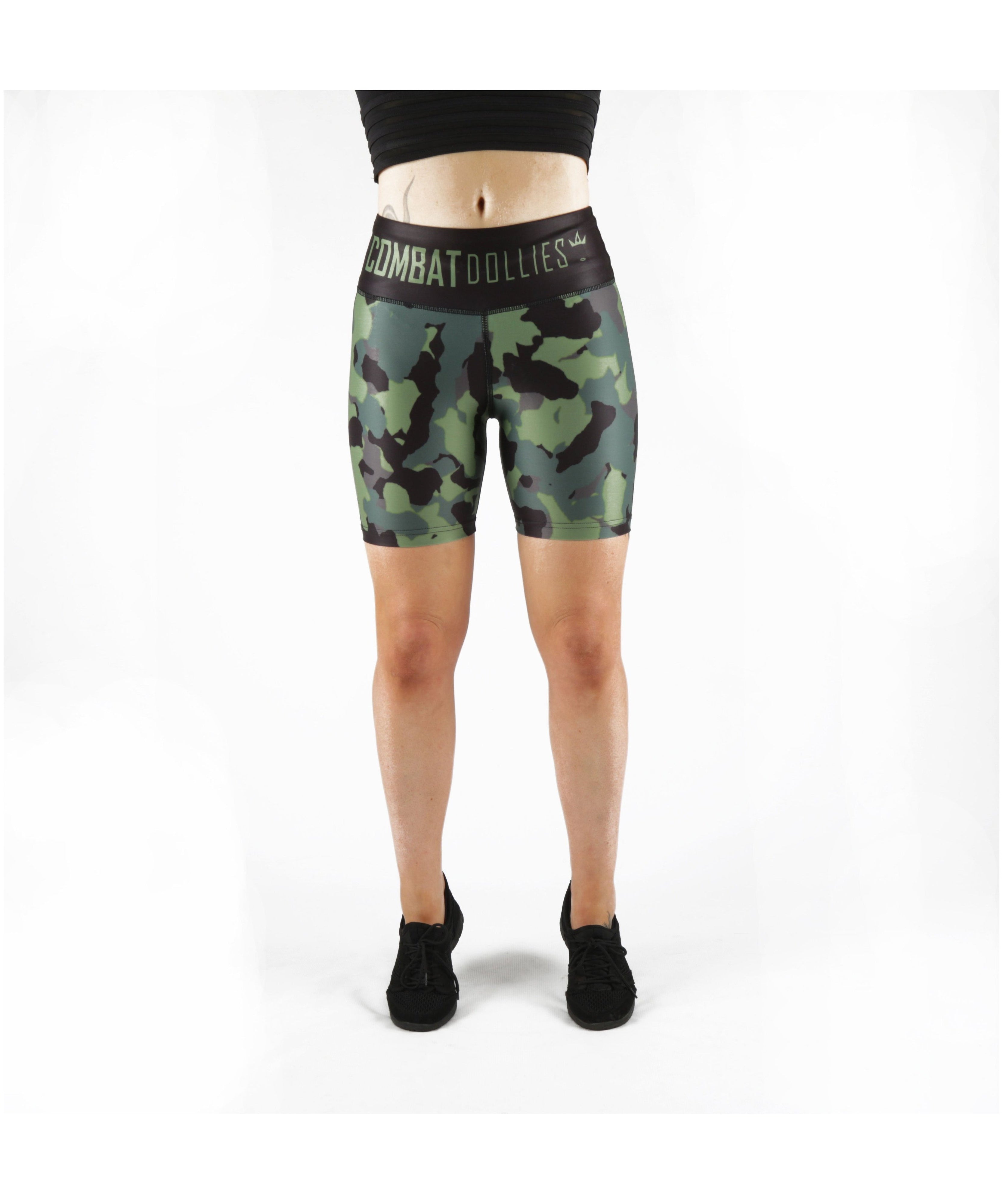 nike pro combat camo compression shorts