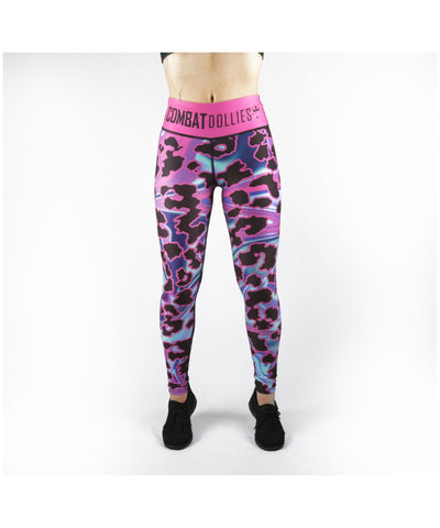 Combat Dollies Oil Splash Fitness Leggings