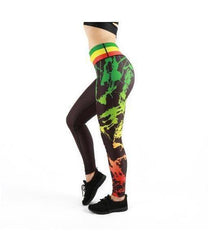 Combat Dollies Reggae Bold Fitness Leggings