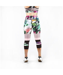 Combat Dollies Botanic Capri Fitness Leggings