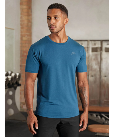 Pursue Fitness Hybrid Everyday T-Shirt Blue