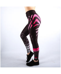 Combat Dollies Wild Pinks Fitness Leggings